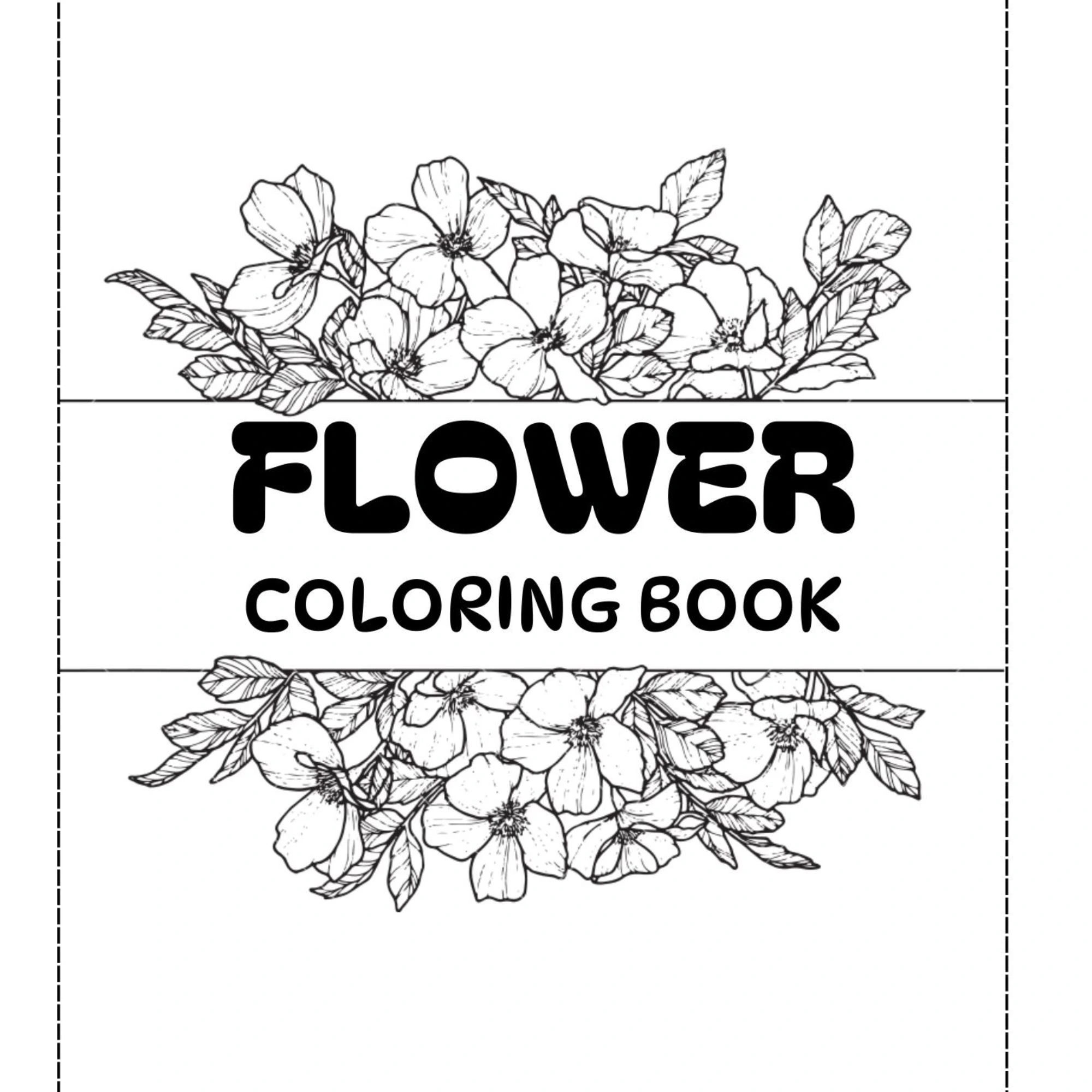 45+ Flowers Coloring Book Bundle – Botanical Flower Coloring Pages Printable PDF - Image 2